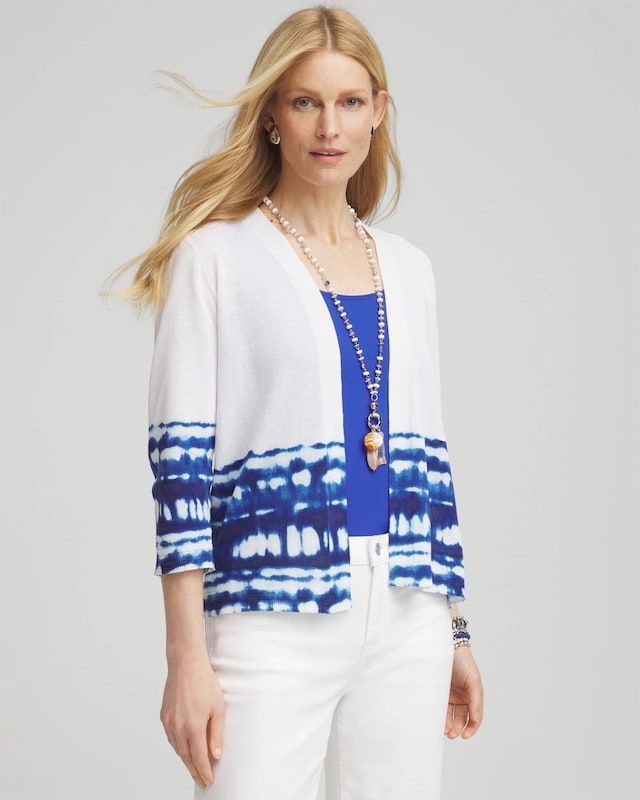 Tie-Dye Summer Romance Short Cardigan - image 1
